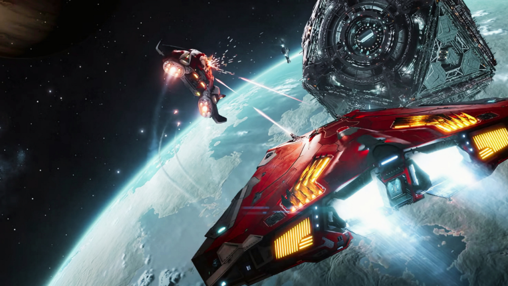 Elite Dangerous hero combat scene - Ricardo's Gaming