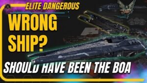 Elite Dangerous Anaconda Mk II concept and the case for a modern Boa