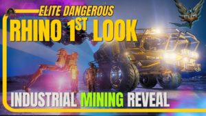 Elite Dangerous Rhino SRV surface mining vehicle first look thumbnail